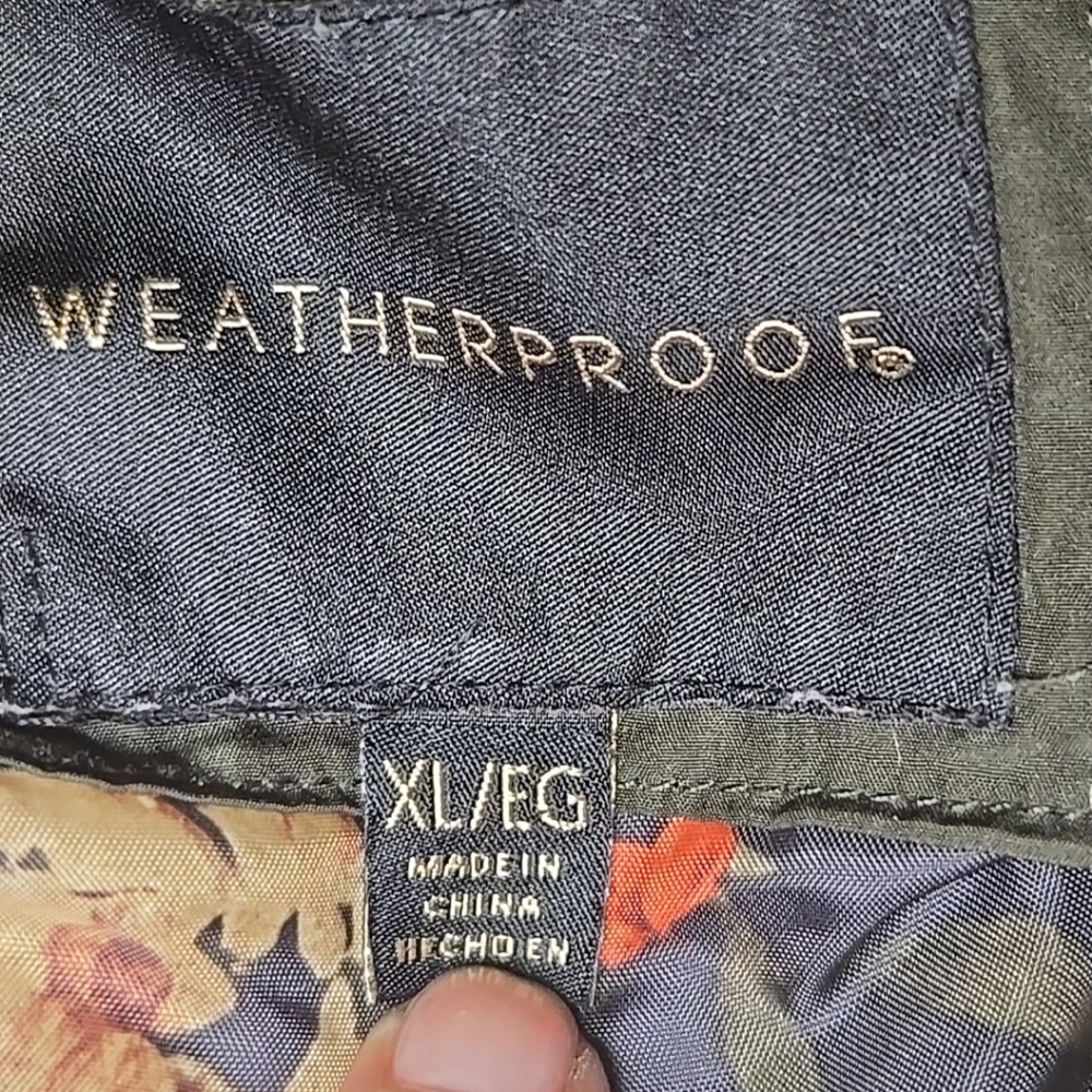 Weatherproof Women's Quilted Puffer Jacket‎ - Olive Green - Picture 5 of 11